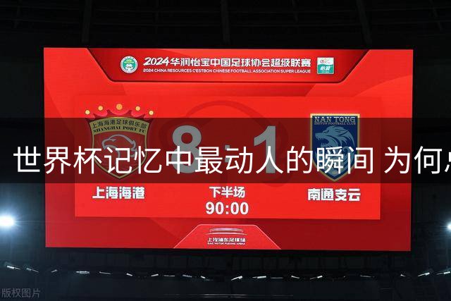 世界杯记忆中最动人的瞬间 为何总是那些未竟的梦想